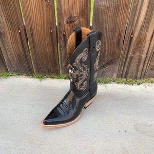 MEN'S COWBOY BOOTS Genuine Leather Tacon Cubano